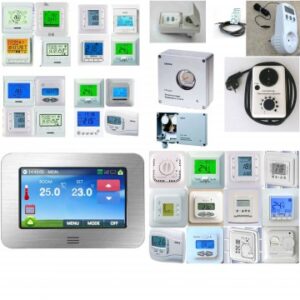 Thermostat-Regler Zeitschalter digital Touchsreen